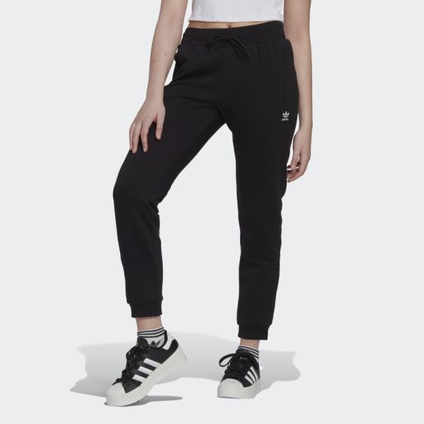 Adidas Adicolor Essentials Pantalon De Jogging Slim En Polaire Noir