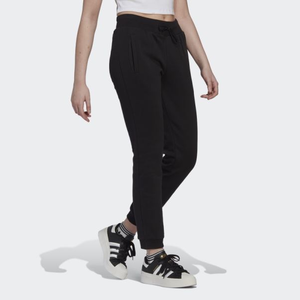 Adidas Adicolor Essentials Pantalon De Jogging Slim En Polaire Noir