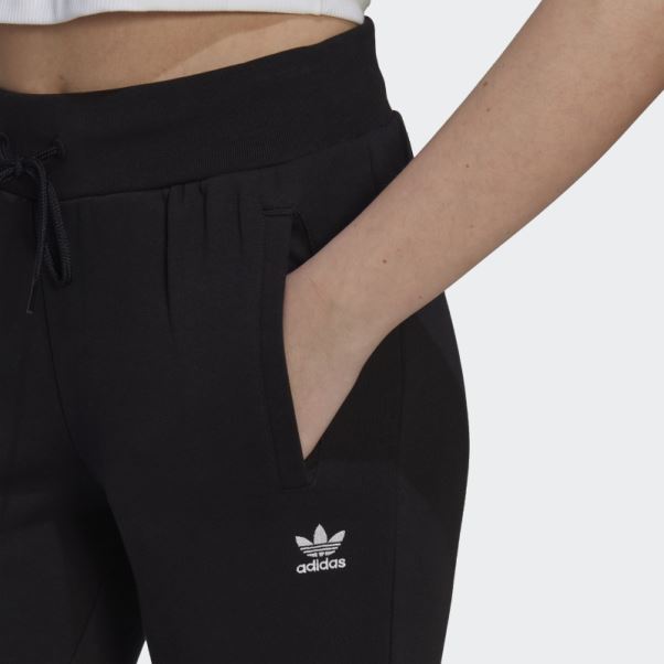 Adidas Adicolor Essentials Pantalon De Jogging Slim En Polaire Noir