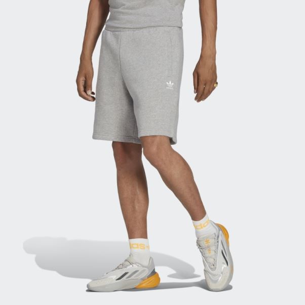 Short Trèfle Essentials Adidas Gris Moyen