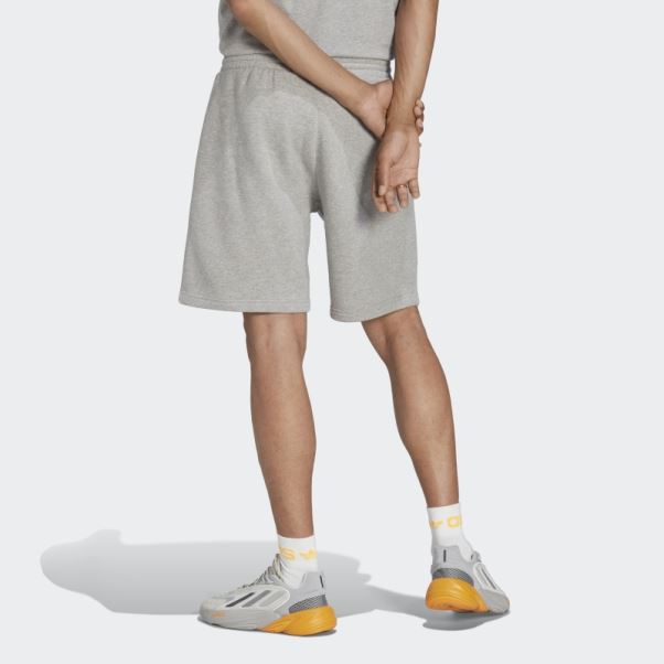 Short Trèfle Essentials Adidas Gris Moyen