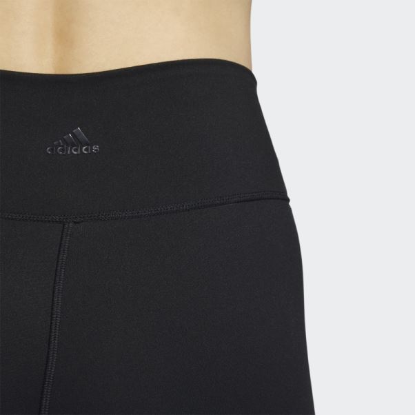 Leggings évasés Adidas Yoga Studio Noir Mode