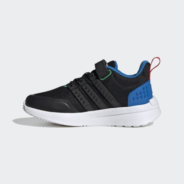 Adidas X Lego Racer Tr21 Chaussures à Lacets élastiques Et Sangle Supérieure Noir