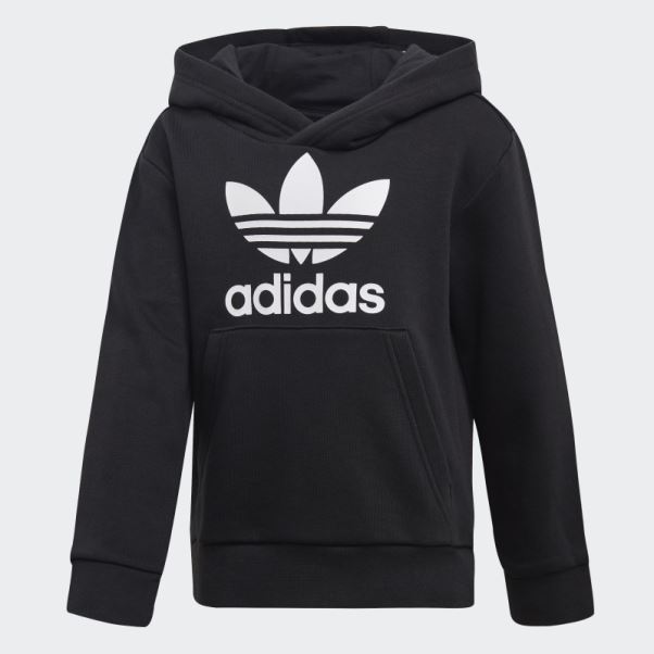 Ensemble Sweat à Capuche Adidas Trèfle Noir