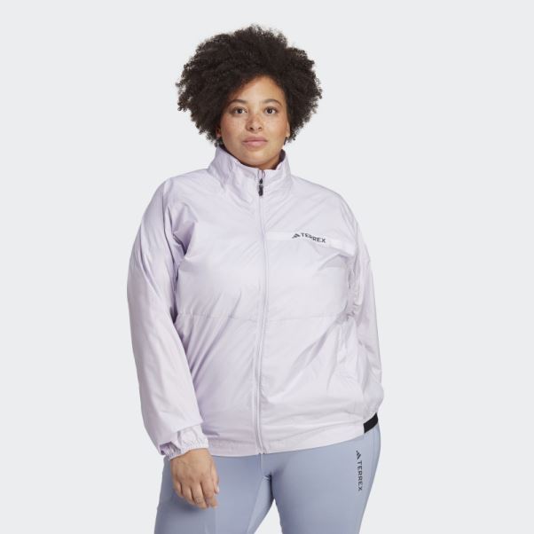 Coupe-vent Adidas Terrex Multi Argent Aube (grande Taille)
