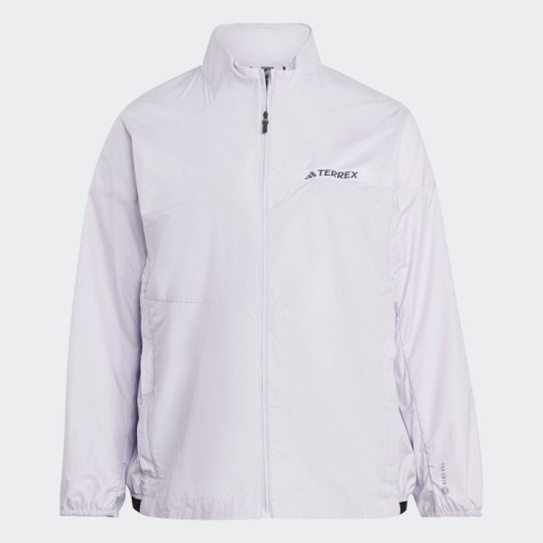 Coupe-vent Adidas Terrex Multi Argent Aube (grande Taille)