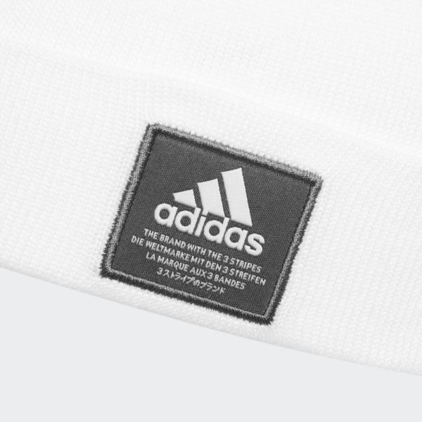 Bonnet Adidas Amplifier Cuff Blanc
