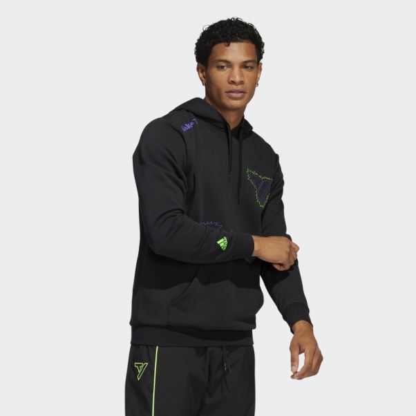 Sweat à Capuche Trae Adidas Noir