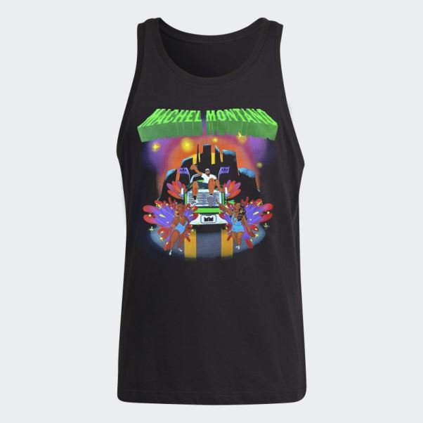 Adidas Machel Montano Débardeur Carnaval Multicolore