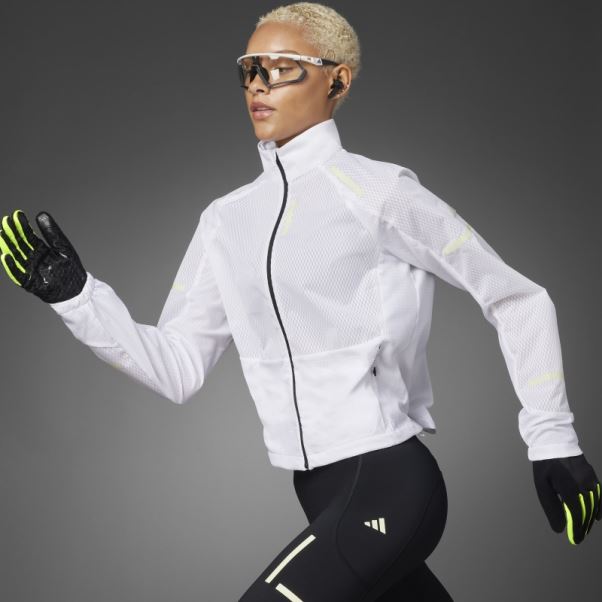 Reflect At Night X-city Running Cover-up Adidas Blanc