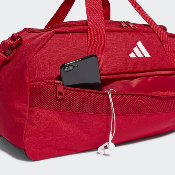Petit Sac Polochon Adidas Tiro League Rouge