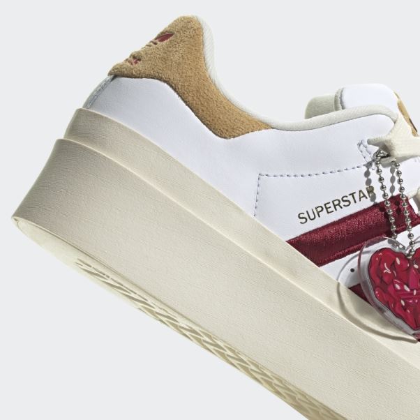 Adidas Superstar Bonega Chaussures Blanc élégant