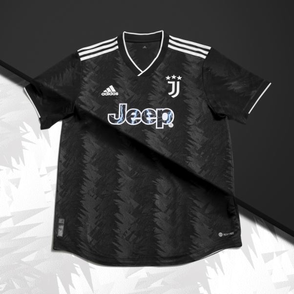 Maillot Adidas Juventus 22/23 Extérieur Authentique Noir