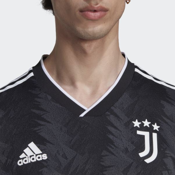 Maillot Adidas Juventus 22/23 Extérieur Authentique Noir