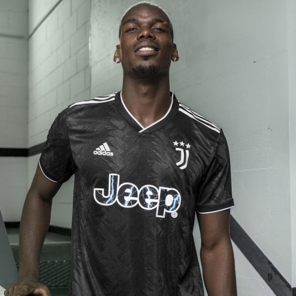 Maillot Adidas Juventus 22/23 Extérieur Authentique Noir