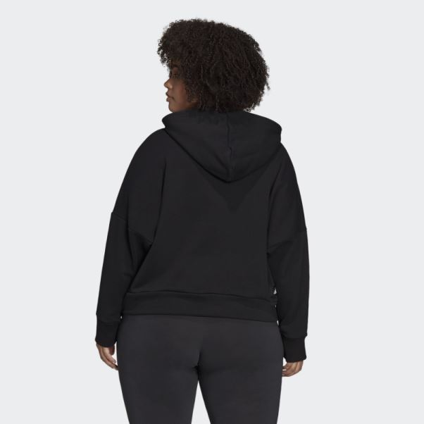 Future Icons Sweat à Capuche (grande Taille) Noir Adidas