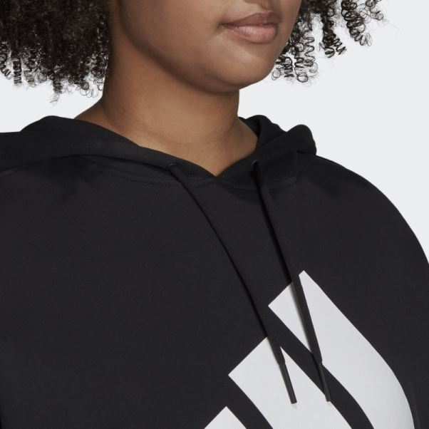 Future Icons Sweat à Capuche (grande Taille) Noir Adidas