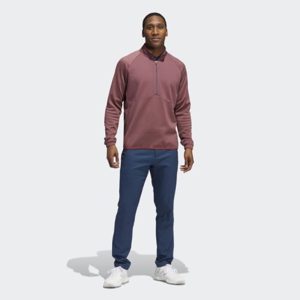 Pull Adidas Cold.rdy 1/4-zip Bordeaux