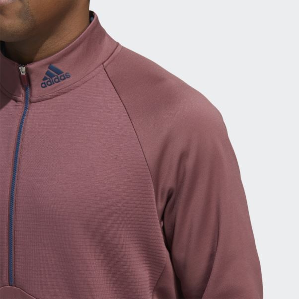 Pull Adidas Cold.rdy 1/4-zip Bordeaux
