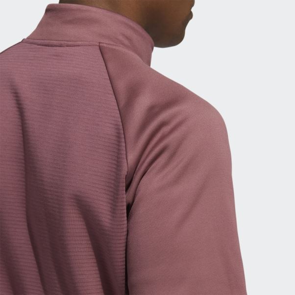 Pull Adidas Cold.rdy 1/4-zip Bordeaux