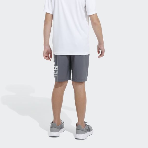 Short Bos Tissé Ess Gris Moyen Adidas