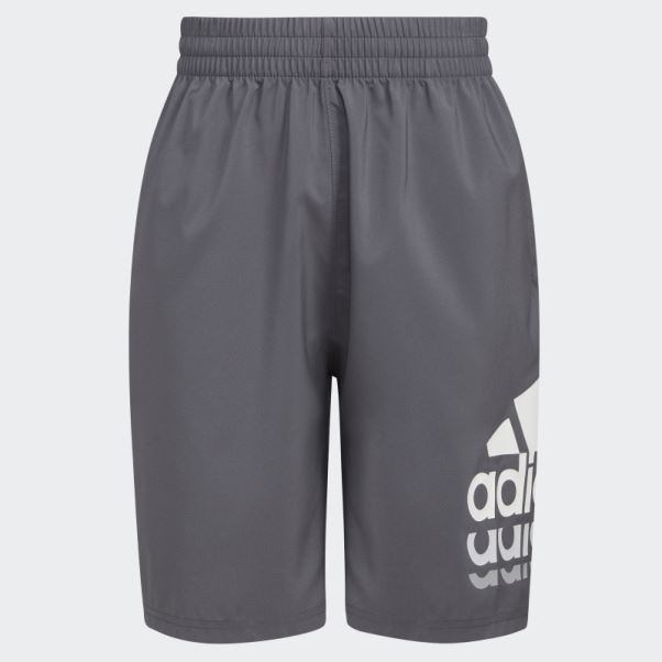 Short Bos Tissé Ess Gris Moyen Adidas