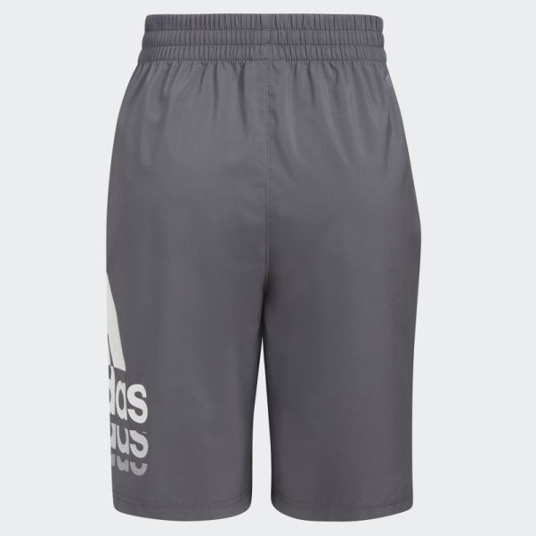 Short Bos Tissé Ess Gris Moyen Adidas