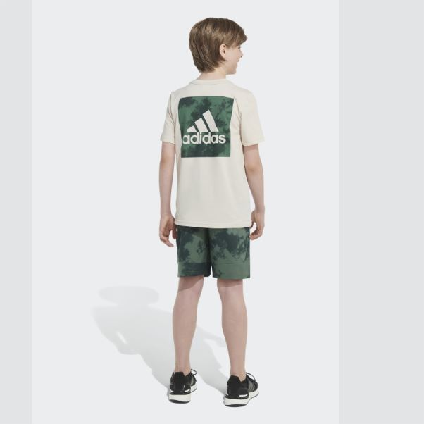 Short Tissé Adidas Oxide Axe Vert