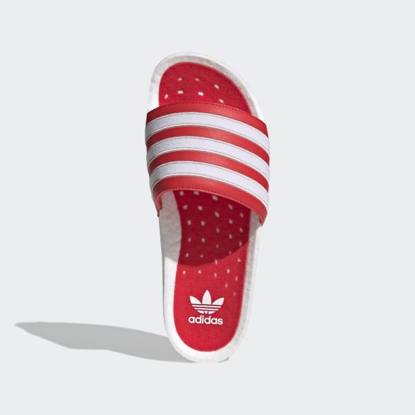 Adidas Adilette Boost Slides Blanc