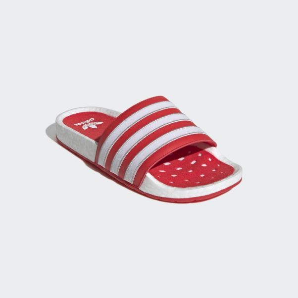 Adidas Adilette Boost Slides Blanc