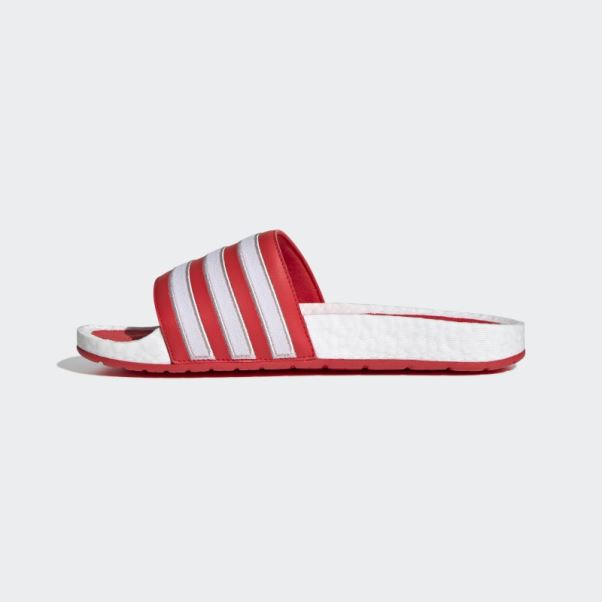 Adidas Adilette Boost Slides Blanc