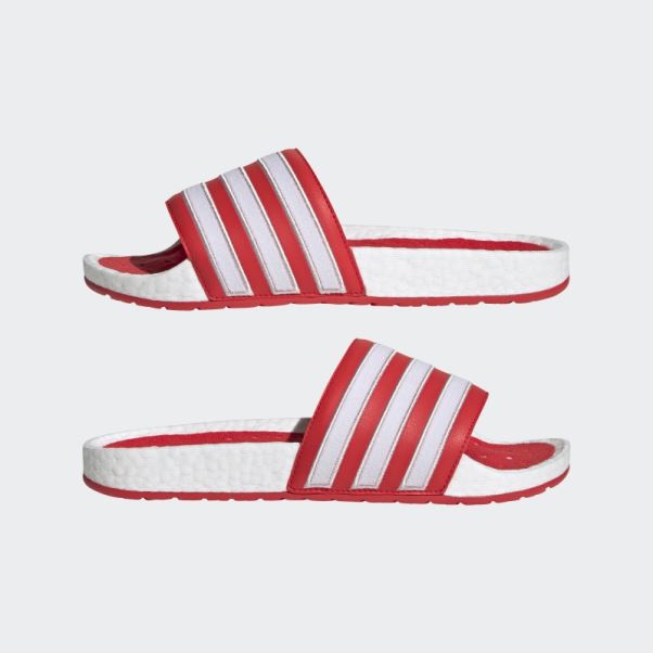 Adidas Adilette Boost Slides Blanc