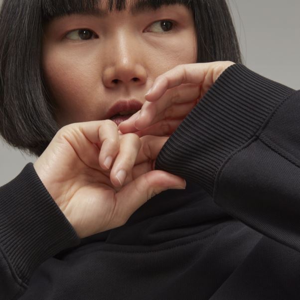 Y-3 Sweat à Capuche Carré En éponge De Coton Bio Adidas Hot