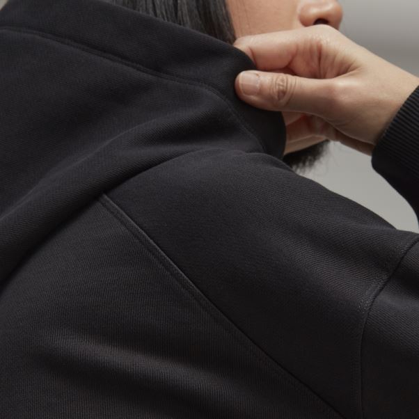 Y-3 Sweat à Capuche Carré En éponge De Coton Bio Adidas Hot