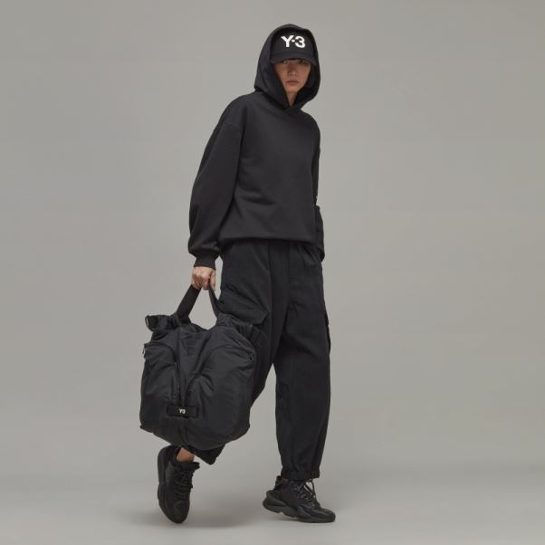 Sweat à Capuche Carré En Coton Bio Y-3 Adidas Stylé