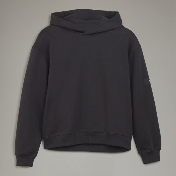 Sweat à Capuche Carré En Coton Bio Y-3 Adidas Stylé