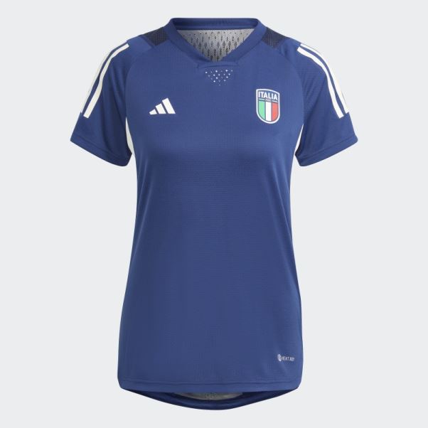 Maillot Adidas Italy Tiro 23 Pro Bleu Foncé