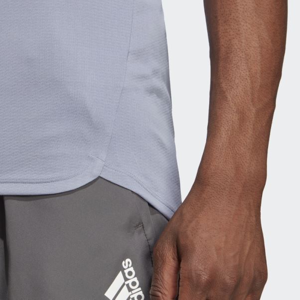 T-shirt D'entraînement Hiit Heat.rdy Hiit Conçu Par Violet Argenté Adidas