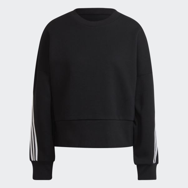 Sweat Adidas Sportswear Future Icons Noir à 3 Bandes Chaud