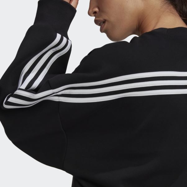Sweat Adidas Future Icons 3 Bandes Noir