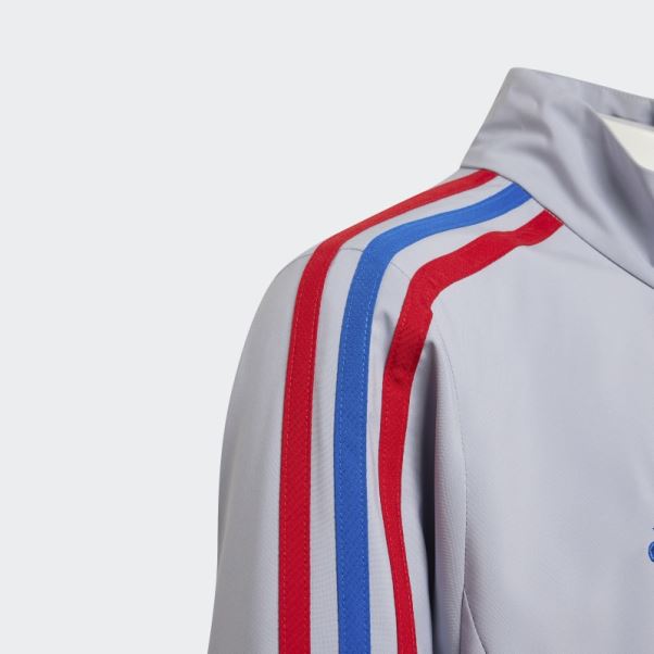 Argent Olympique Lyonnais Tiro 21 Formation Présentation Survêtement Adidas