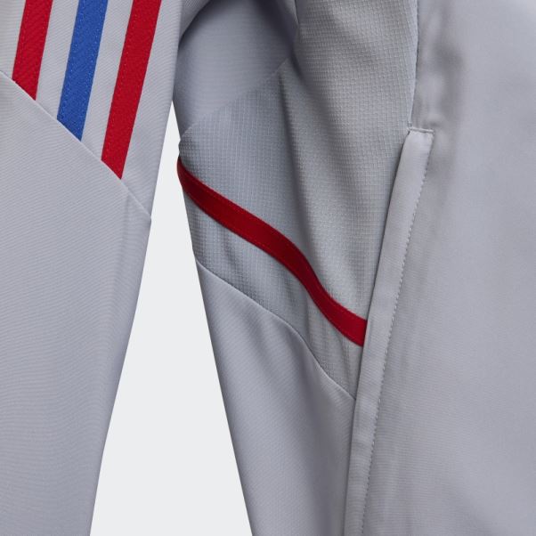 Argent Olympique Lyonnais Tiro 21 Formation Présentation Survêtement Adidas