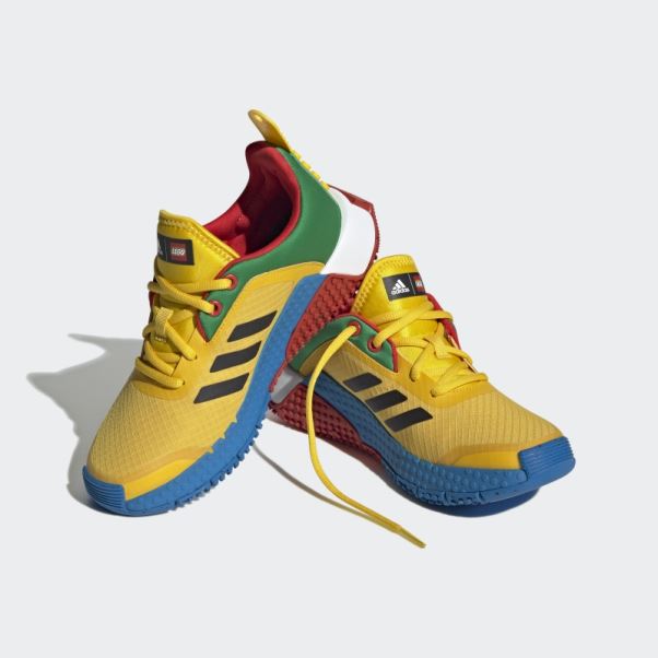 Adidas Sport Dna X Lego Chaussures Eqt Jaune Chaud