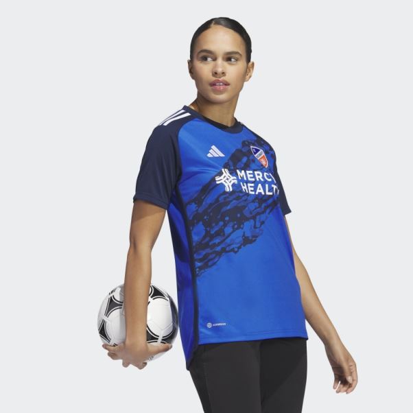 Maillot Domicile Adidas Fc Cincinnati 23/24 Bleu