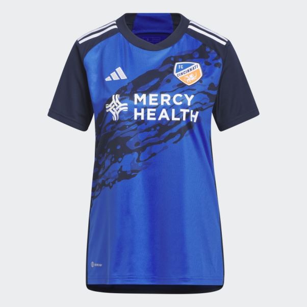 Maillot Domicile Adidas Fc Cincinnati 23/24 Bleu