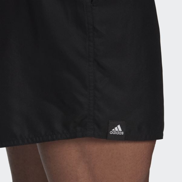 Short De Bain Wording Noir Adidas