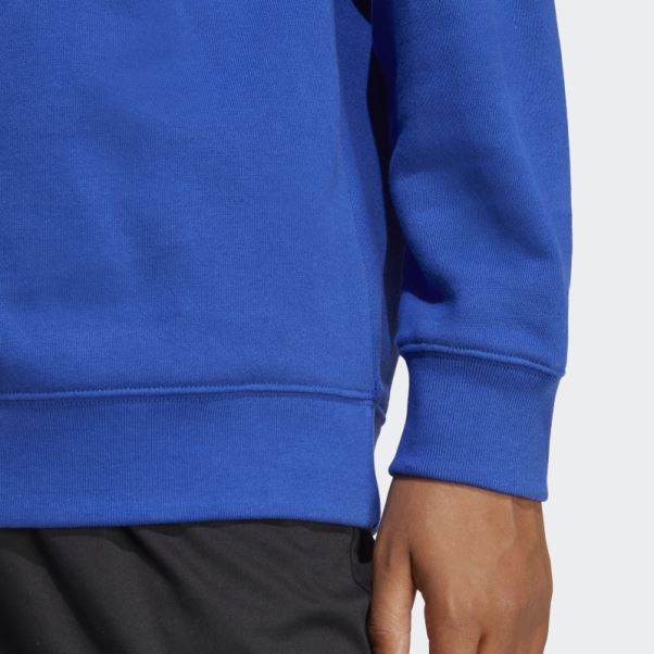 Sweat Adidas Trèfle Bleu Stylé