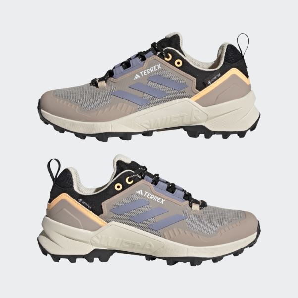 Chaussures De Randonnée Adidas Terrex Swift R3 Gore-tex Sable