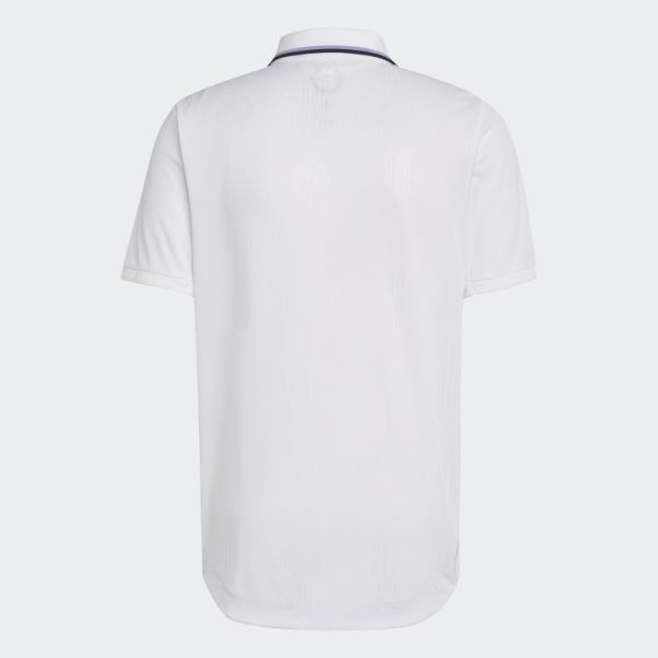 Maillot Authentique Domicile Real Madrid 22/23 Adidas Blanc