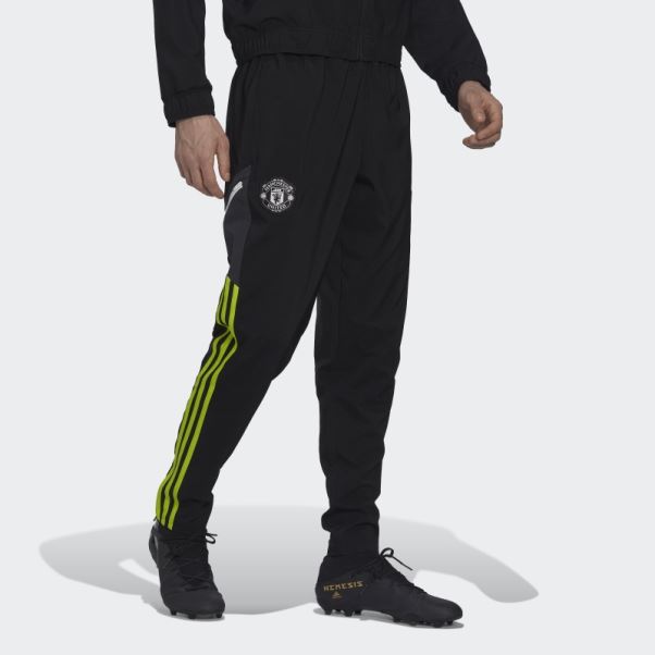 Pantalon De Survêtement De Présentation Manchester United Condivo 22 Noir Adidas